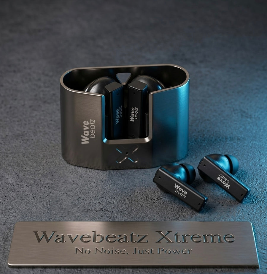 Wavebeatz Xtreme | Metal Earbuds.
