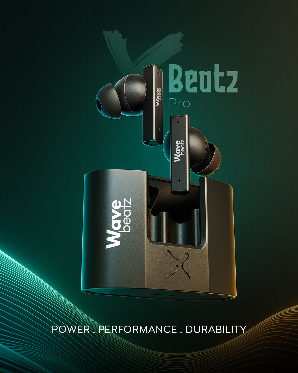 Wavebeatz Xtreme | Metal Earbuds. | Xbeatz Pro