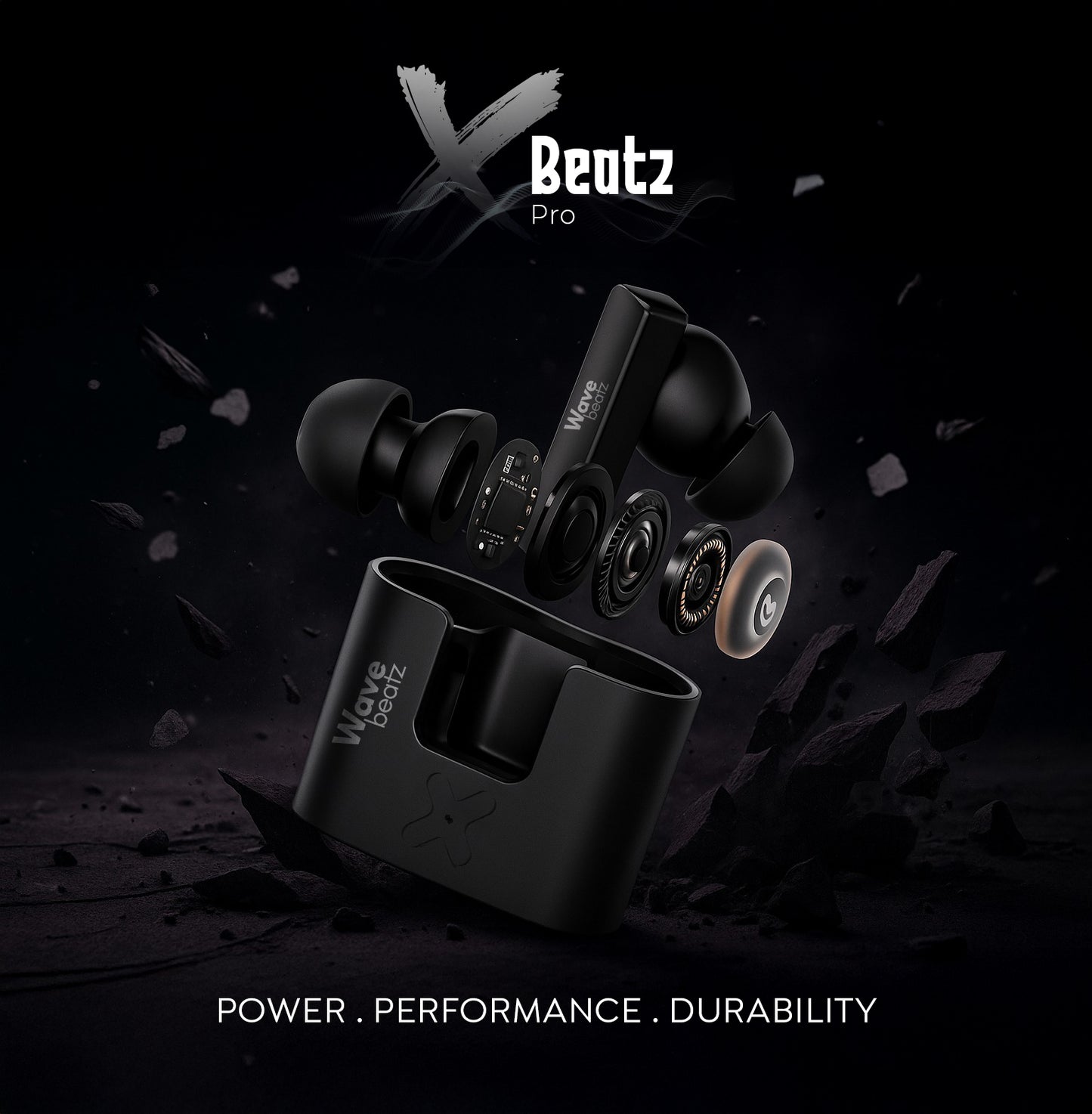 Wavebeatz Xtreme | Metal Earbuds. | Xbeatz Pro